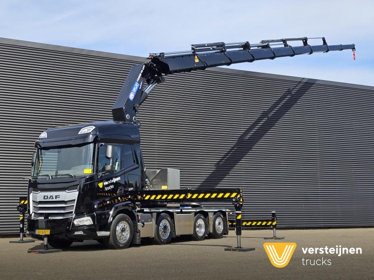 DAF XF 530 8x2 / HMF 9520 K8 / NIEUW!